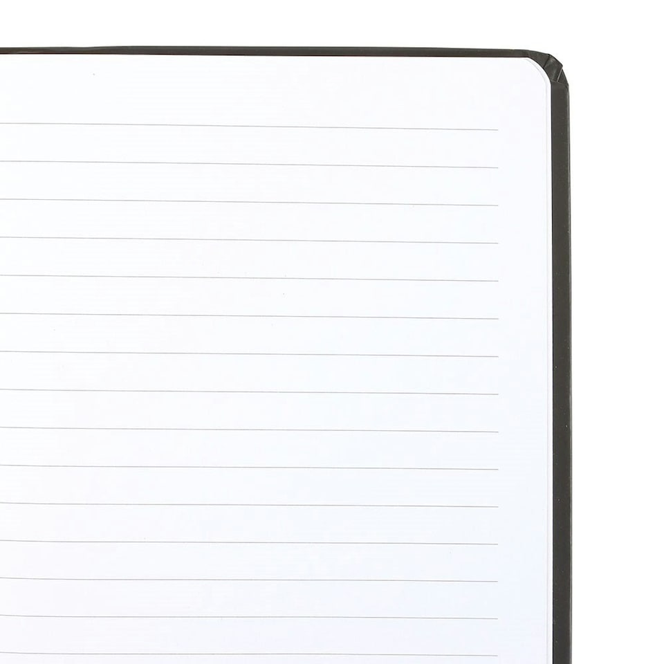 image 1 of Something Different Serpentine Floral Snake A5 Notebook - Black/Pink/White - One Size