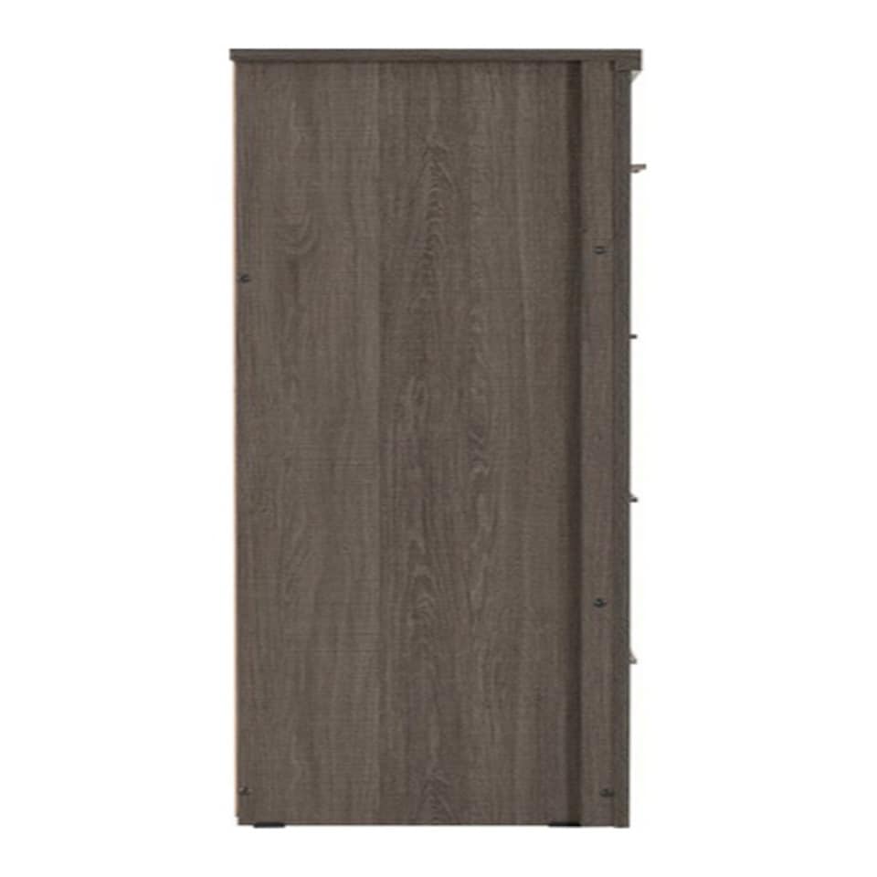 image 1 of Lisbon 3+2 Drawer Chest - L40 x W80.5 x H114 cm - Black Wood Grain