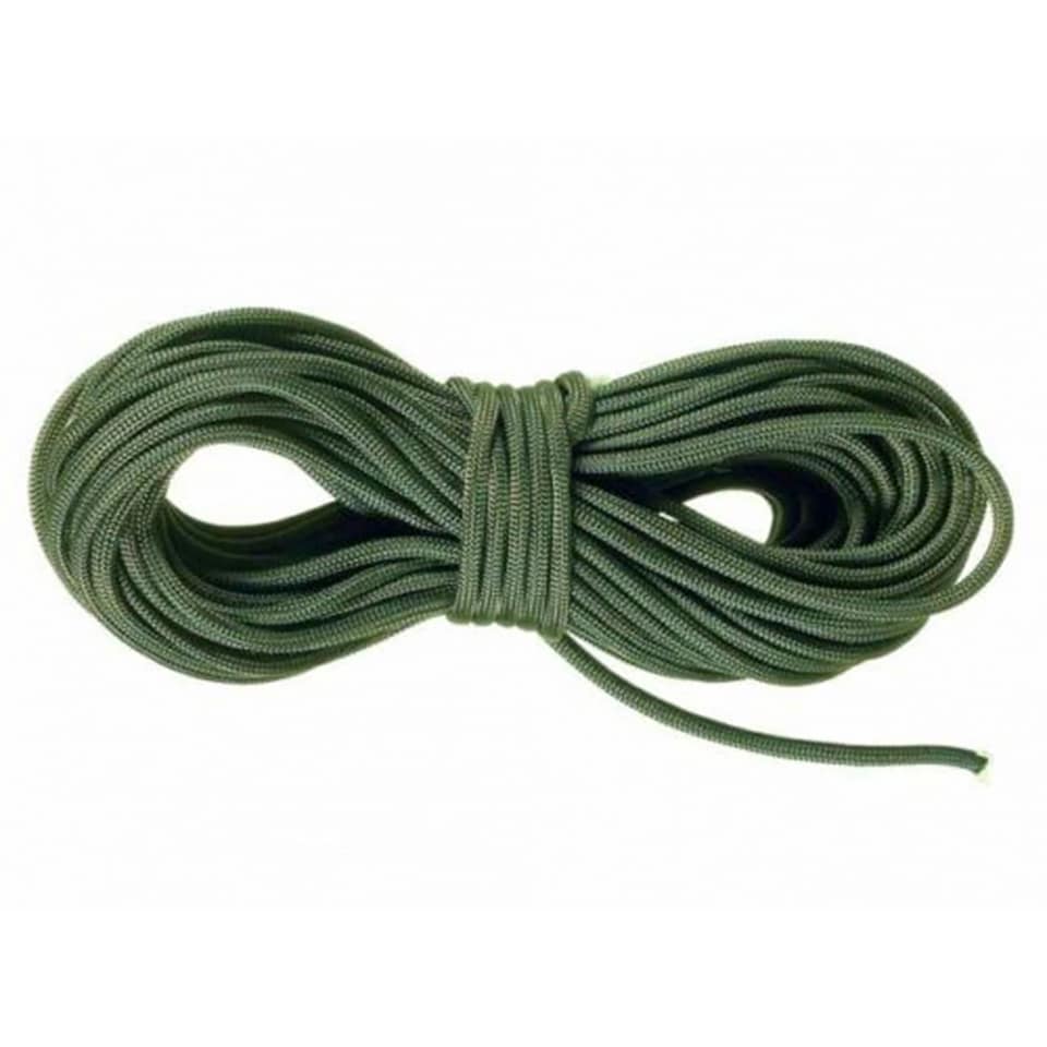 image 1 of 30m 2.4mm Nylon Paracord 275lb Strength Camping Outdoor Rope | Green | Green | One Size | 1