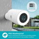 image 3 of NEDIS Smart Wi-Fi Outdoor Camera with Spotlight, 3MP Full HD 1296p, Motion Sensor, Colour Night Vision, 2-Way Audio, Cloud or microSD Storage, Works with Alexa & Google Home - White