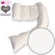 image 1 of Dreamgenii  White Cotton Pregnancy Pillow