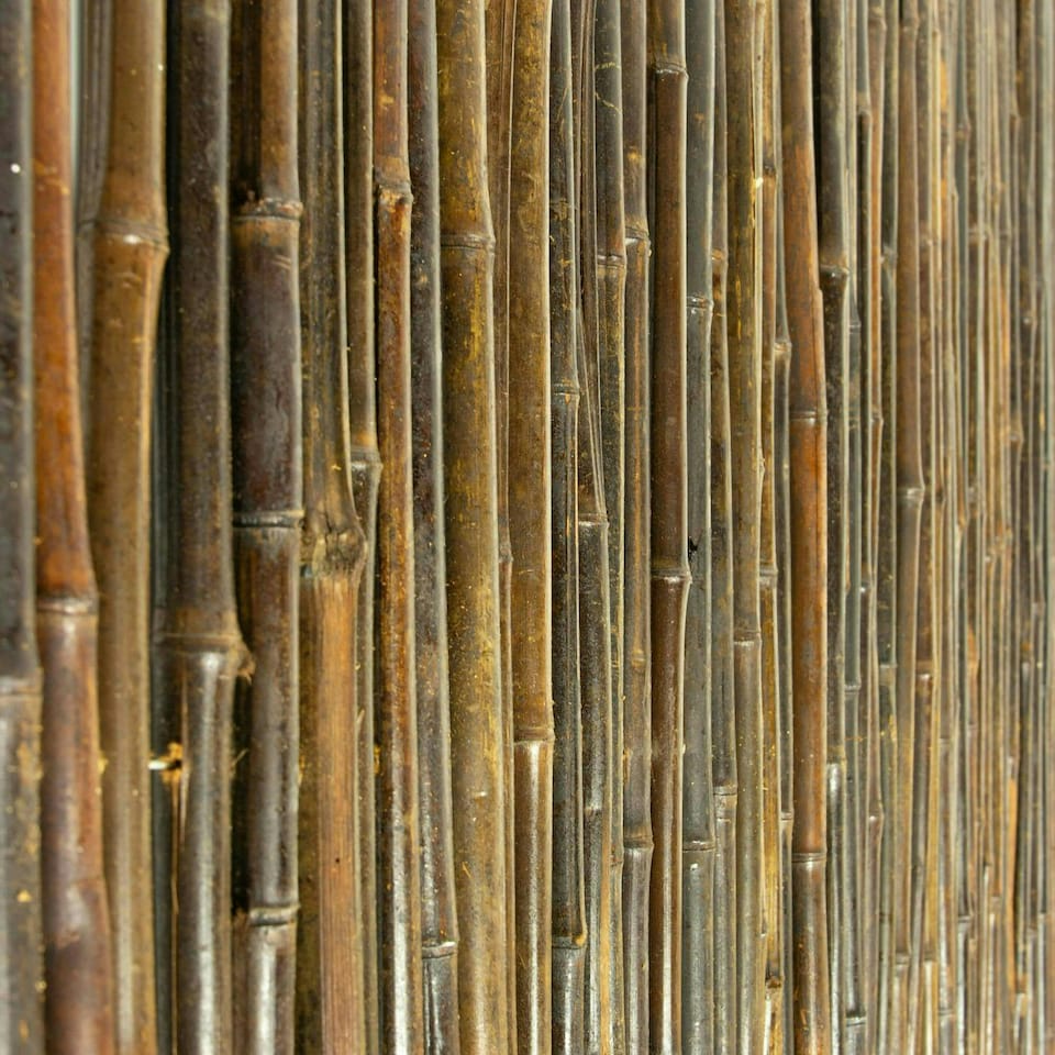 image 1 of Primrose Natural Thick Bamboo White Screening Roll Privacy Screen 1.9m x 1.8m