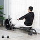 image 2 of HOMCOM Magnetic Foldable Rower w/ 16-Level Adjustable Resistance for Home, Gym
