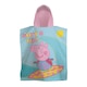 image 1 of Peppa Pig Childrens/Kids Diving Hooded Towel - Blue/Pink/Yellow - One Size 