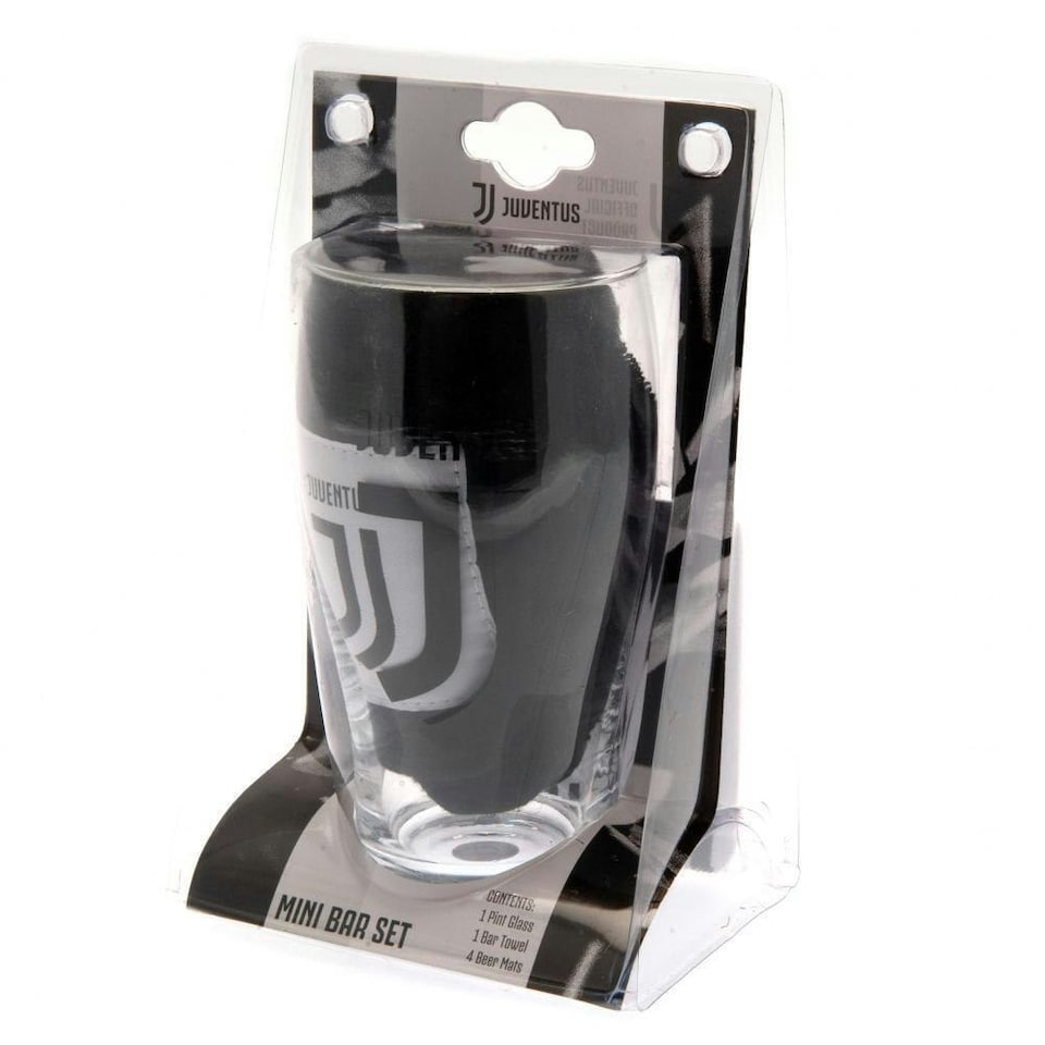 image 1 of Juventus FC Mini Bar Set - Black/White - One Size