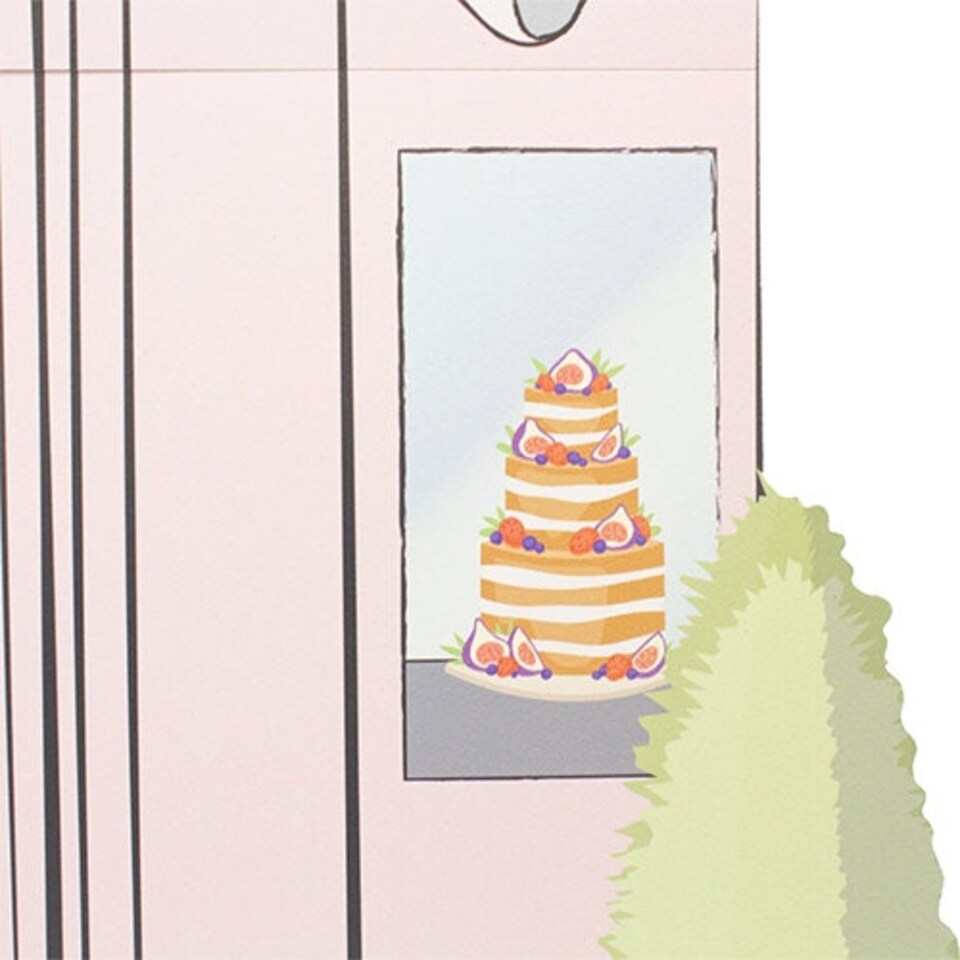 image 1 of French Patisserie Star Mini Cardboard Cutout 97cm