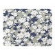 image 1 of Grey, Purple & White Flowers (Blanket)