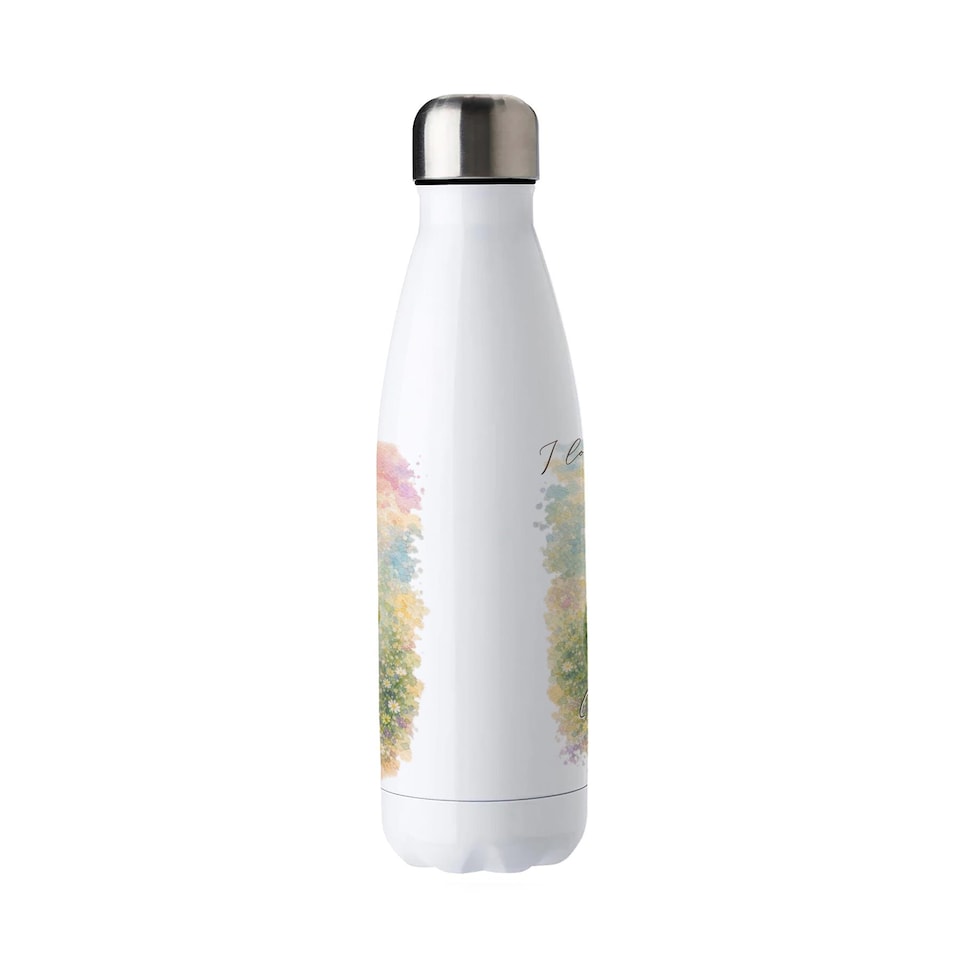 image 1 of Fuzzy Frog Reusable Metal Water Bottle - For Nan