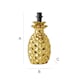 image 5 of ValueLights Contemporary Pineapple Design Gold Effect Table Lamp Base