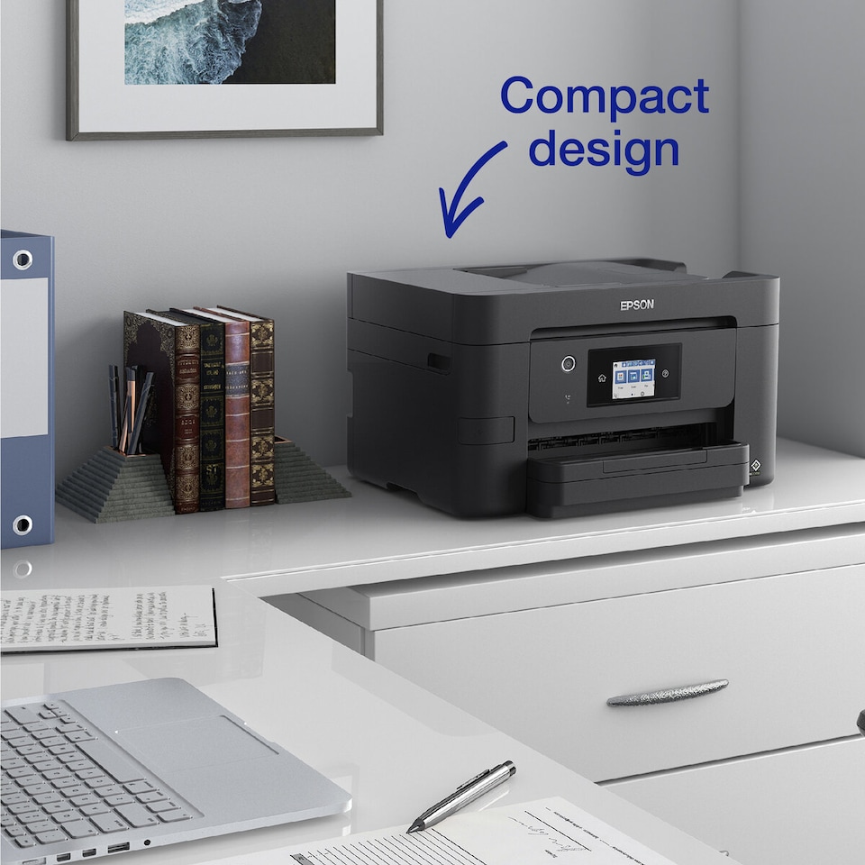 image 1 of Epson WorkForce Pro WF-3820DWF Multifuction Inkjet Color Printer