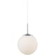 image 1 of Nordlux Cafe Indoor Pendant Light White Glass E27 Hand Blown Glass - Mains Powered, IP20 | White