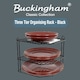 image 3 of Buckingham 3 Tier Kitchen Plate Organising Rack 23 cm , Black