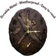 image 7 of Marco Paul 30cm Bronze Dragonfly Wall Clock Bronze