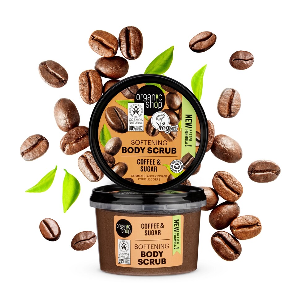 image 1 of Organic Shop Softening Body Scrub Coffee&Sugar 250ml