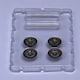 image 3 of BNDS Custom Wheel Parts Wheel and Tyre Set Bronze 1:64 MOT Hobby BC26403RB
