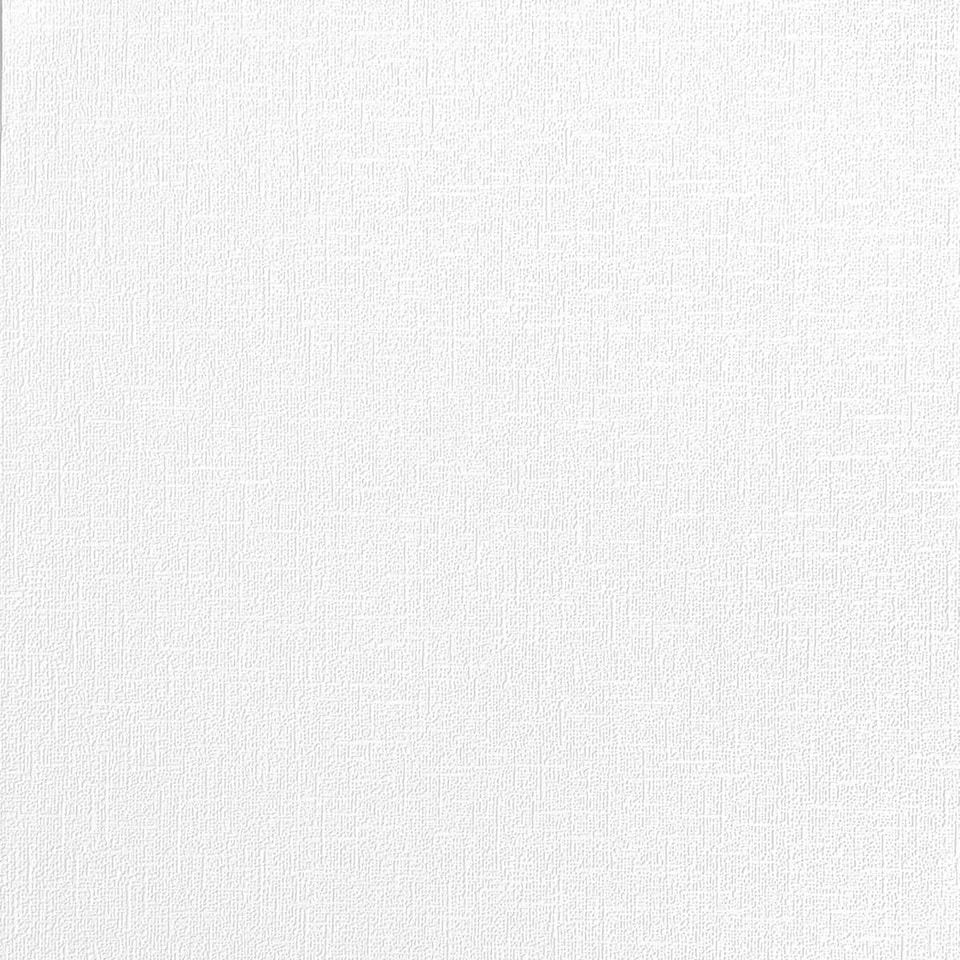 image 1 of Belgravia Paintable Vinyl Textured Wallpaper - White - 10m x 53cm | White