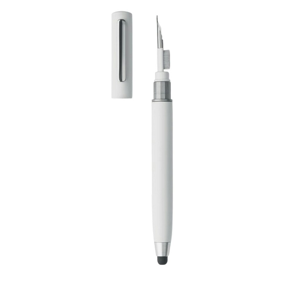 image 1 of MidOcean Cleanpen Ballpoint Pen Set - White - 14.3cm x 1.2cm