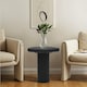 image 4 of Udaipur Pentagon Side Table Black