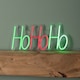 image 5 of 40cm x 18cm Light up Ho Ho Ho Christmas Neon Flex Hanging Sign