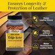 image 4 of Fiebing's Edge Kote - Leather Edge Sealer and Finisher 4oz | Brown | Dark Brown