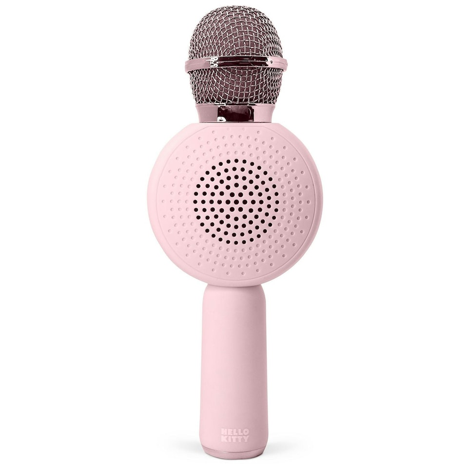 image 1 of Hello Kitty Karaoke Microphone and Wireless Speaker with LED Lights