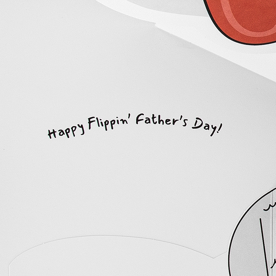 image 1 of Hallmark Father's Day Card For Dad - Funny Dog And Steak Design