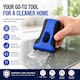 image 2 of Nedis Vitroceramic Hob Cleaning Scraper - Glass Hob Cleaner Tool, Removes Burnt Food, Includes 4 Spares