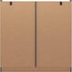 image 6 of Nevada 2 Door 1 Drawer Mirrored Wardrobe Grey | 3D Effect Grey