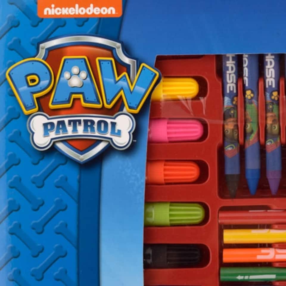 image 1 of Paw Patrol Colouring Set 52 Pieces