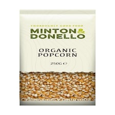 Minton & Donello Organic Popping Corn 6 x 250g | Multi