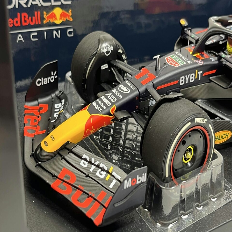 image 1 of Sergio Perez #11 Red Bull Racing RB19 Winner Saudi Arabian GP 2023 1:18 Minichamps 110230111