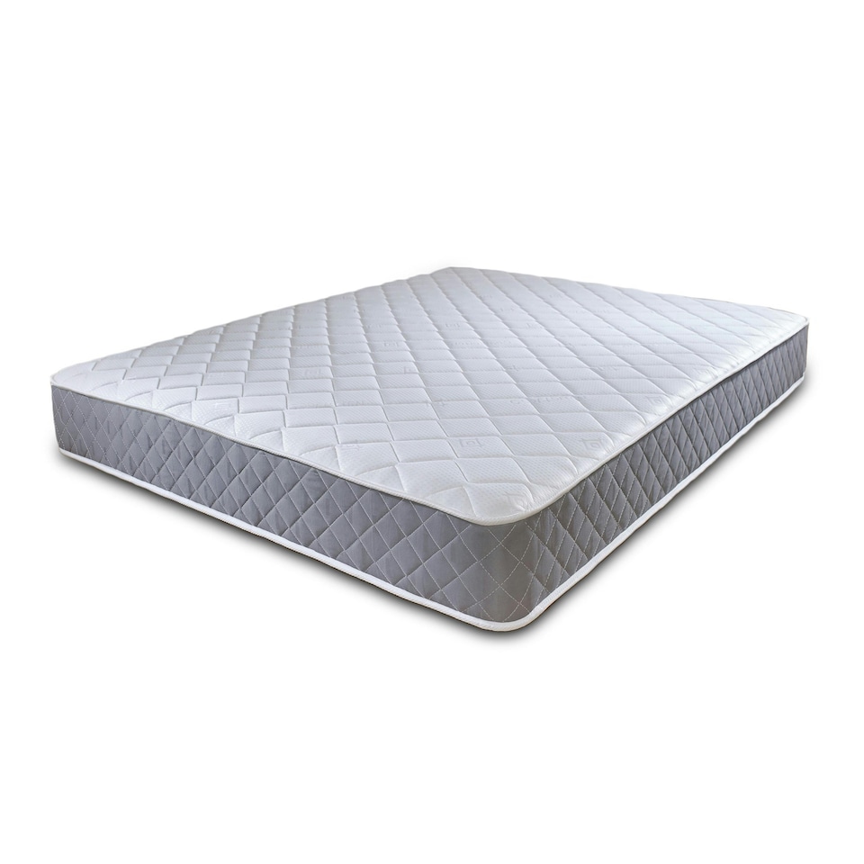 image 1 of Spring Coil Diamond Grey Essentials Mattress Foam Free Spring Coil | Grey | Single