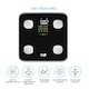 image 2 of Get Fit Smart Body Fat Bathroom Scales - Monitor Weight Loss Digital Weighing Scale, 15 Body Composition Monitor, Free App, Large Colored VA LED Screen - Black