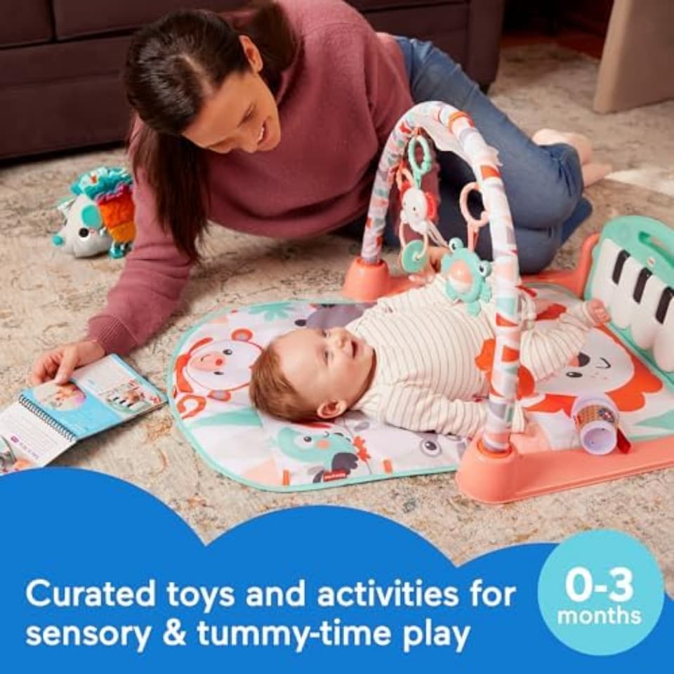 image 1 of Fisher Price Newborn Baby Lets Snuggle And Play Kit