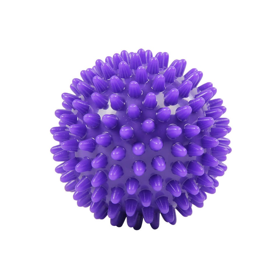 image 1 of Fitness Mad Spikey Massage Ball 7cm, Purple — Phthalate-free PVC | Purple | Purple | 7cm