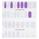 image 2 of Nail Sticker (patterned) - # Iris Dot Nail - 32pcs Multi