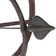 image 3 of Homescapes Brown Cast Iron Decorative Sun Dial Brown