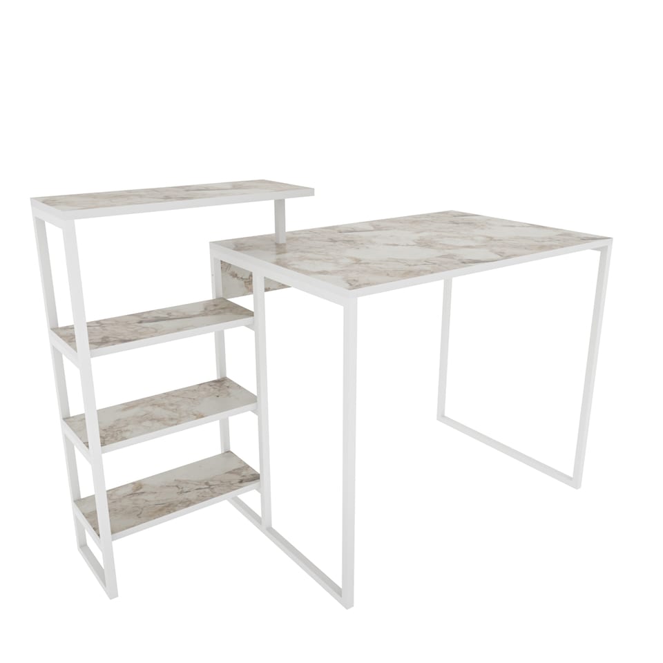 image 1 of Decorotika Rino 133 cm Computer Desk with Included Shelving Unit