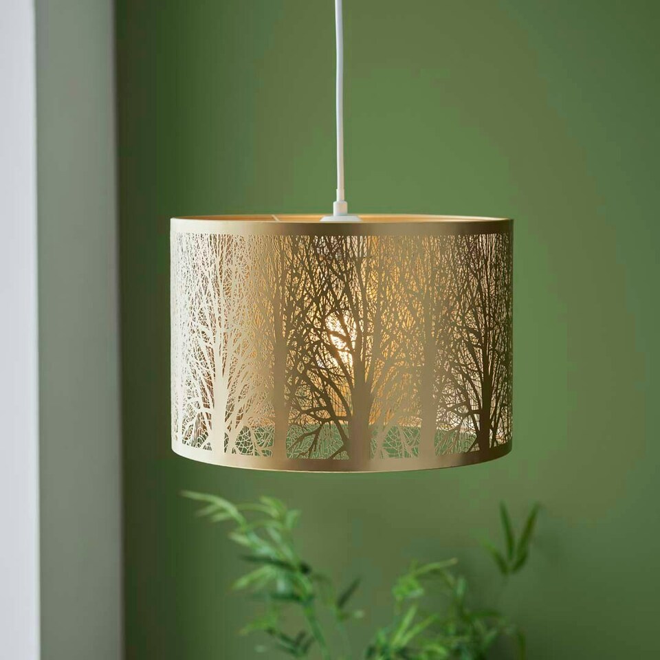 image 1 of Mason Antique Brass Shade