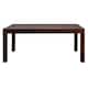 image 1 of Toko Dark Mango Large Dining Table - Solid Mango Wood - L90 x W180 x H76 cm Brown