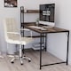 image 1 of Vida Designs Calbo Office Chair Computer Desk Table Chair, Beige