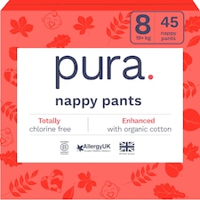 Pura Soft & Sensitive Nappy Pants Size 8, 44ct