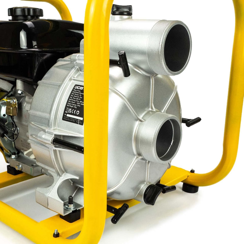 image 1 of JCB 80mm 3Inch 75mm Professional Petrol Trash Dirty Water Pump, 1000L min, 7.5hp, 224cc, 4-Stroke JCB-WP80T