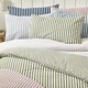 image 5 of Catherine Lansfield Brushed Stripe Cotton Reversible Duvet Cover Set Silver Grey Silver | Double
