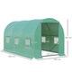 image 7 of Outsunny Greenhouse Polytunnel Walk-in Flower Plant Steel 4 x 2 M Outdoor