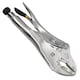 image 2 of Straight Jaw Locking Pliers 10" (250mm) Adjustable Mole Vice Grip Clamp