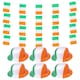 image 1 of 6x Irish Flag Bowler Hat & Bunting Green | One Size