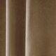 image 3 of Sundour Casa Eyelet Curtains Mocha Brown | 66x90"