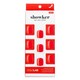 image 1 of Showker Gel Nail Strip # Cpf504 Real Red - 1pcs