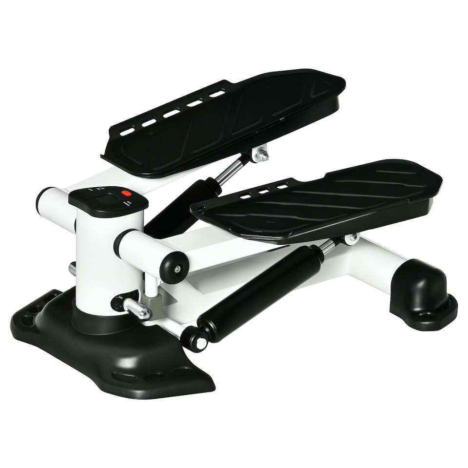 image 1 of HOMCOM Portable Mini Stepper Step Machine for Home Gym Office Exercise Workout